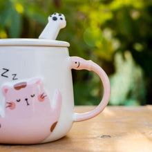 Load image into Gallery viewer, Cheeky Kitty Mug Set
