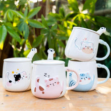 Load image into Gallery viewer, Cheeky Kitty Mug Set

