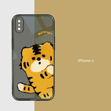 Load image into Gallery viewer, Cheeky Tiger iPhone Case
