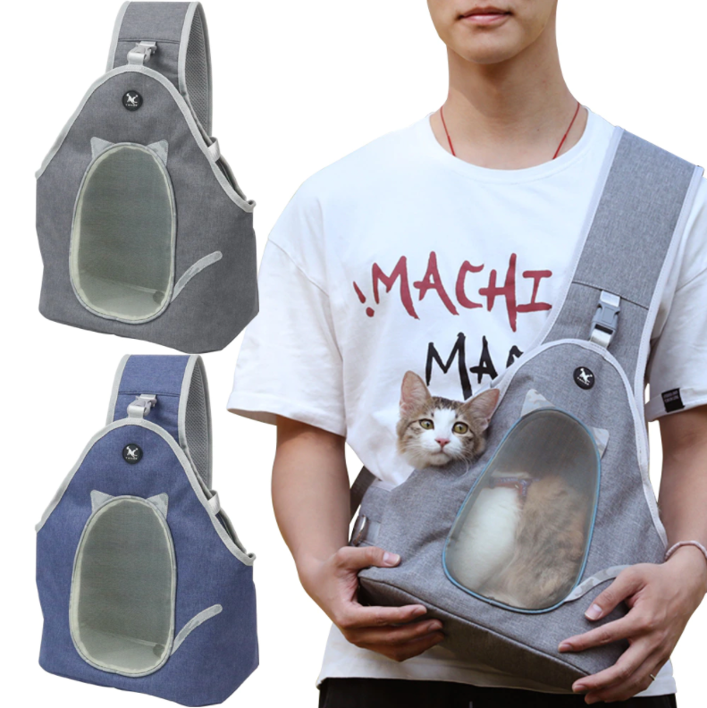 Chest Bag Cat Carrier Playful Meow