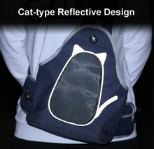 Load image into Gallery viewer, Playful Meow - Chest Bag Cat Carrier- Review
