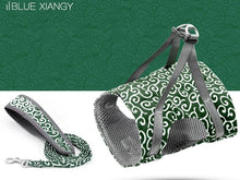 Load image into Gallery viewer, Playful Meow - Classic Japanese Print Cat Harness Vest and Leash [Escape Proof]- Review
