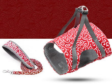 Load image into Gallery viewer, Playful Meow - Classic Japanese Print Cat Harness Vest and Leash [Escape Proof]- Review
