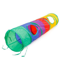 Load image into Gallery viewer, Playful Meow - Collapsible Indoor Outdoor Cat Tunnel- Review
