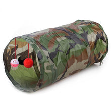 Load image into Gallery viewer, Playful Meow - Collapsible Indoor Outdoor Cat Tunnel- Review
