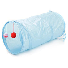 Load image into Gallery viewer, Playful Meow - Collapsible Indoor Outdoor Cat Tunnel- Review
