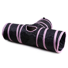 Load image into Gallery viewer, Playful Meow - Collapsible Indoor Outdoor Cat Tunnel- Review
