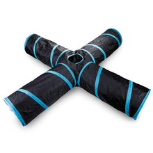 Load image into Gallery viewer, Playful Meow - Collapsible Indoor Outdoor Cat Tunnel- Review
