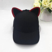 Load image into Gallery viewer, Cool Cat Ears Baseball Cap
