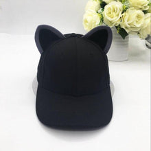 Load image into Gallery viewer, Cool Cat Ears Baseball Cap
