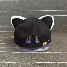 Load image into Gallery viewer, Cool Cat Ears Baseball Cap
