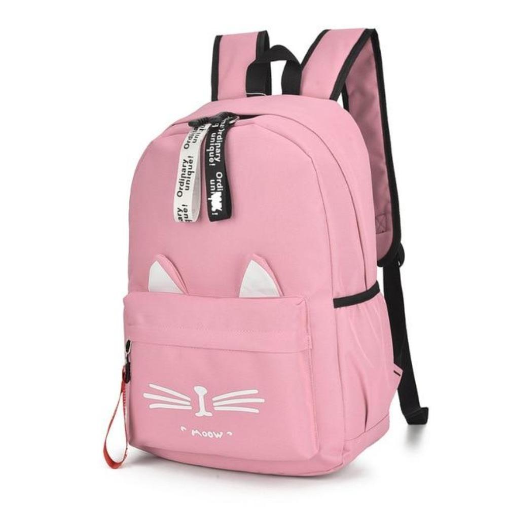 Cozy Cat Ears Backpack – Playful Meow
