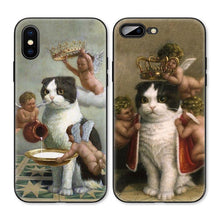 Load image into Gallery viewer, Playful Meow - Crowning Cat iPhone Case- Review
