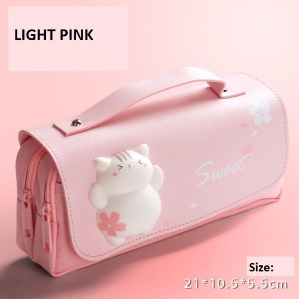Cushy Cat Destress Stationery Pouch