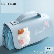 Load image into Gallery viewer, Cushy Cat Destress Stationery Pouch
