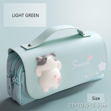 Load image into Gallery viewer, Cushy Cat Destress Stationery Pouch
