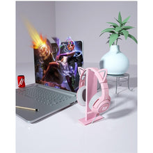 Load image into Gallery viewer, Playful Meow - Cute Cat Ear Gaming Wired Headset With Mic Noise Reduction- Review
