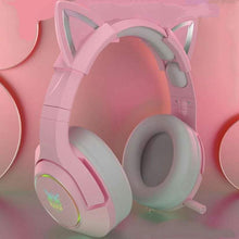 Load image into Gallery viewer, Cute Cat Ear Gaming Wired Headset [With Mic | Noise Reduction]
