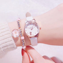 Load image into Gallery viewer, Playful Meow - Cute Cat Ear Watch and Bracelet Set- Review
