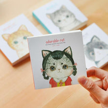 Load image into Gallery viewer, Cute Kitty Mini Journal
