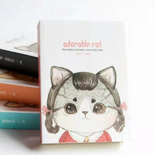 Load image into Gallery viewer, Cute Kitty Mini Journal
