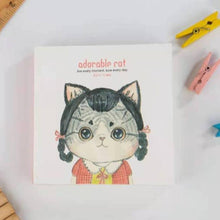 Load image into Gallery viewer, Cute Kitty Mini Journal
