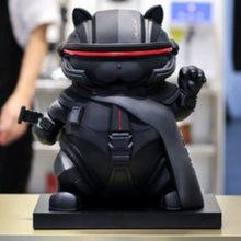 Load image into Gallery viewer, Cyberpunk Fortune Cat Ornament
