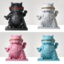 Load image into Gallery viewer, Cyberpunk Fortune Cat Ornament
