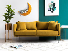 Load image into Gallery viewer, Playful Meow - DIY Cat On The Moon 3D Wall Art- Review
