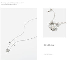 Load image into Gallery viewer, Playful Meow - Dreamy Cats on the Moon Necklace (925 Silver)- Review
