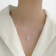 Load image into Gallery viewer, Playful Meow - Dreamy Cats on the Moon Necklace (925 Silver)- Review
