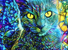 Load image into Gallery viewer, Playful Meow - Elegant Cat DIY Diamond Painting Kit- Review
