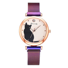 Load image into Gallery viewer, Elegant Kitty Analogue Watch Set
