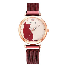 Load image into Gallery viewer, Elegant Kitty Analogue Watch Set
