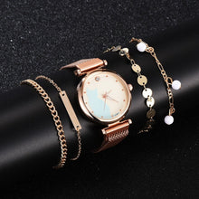 Load image into Gallery viewer, Elegant Kitty Analogue Watch Set
