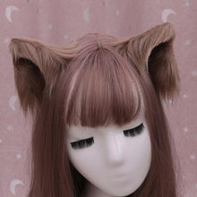Load image into Gallery viewer, Clearance - Furry Cat Ears Hair Pins
