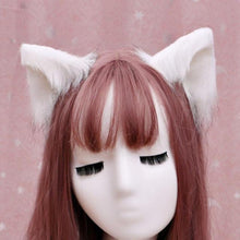 Load image into Gallery viewer, Clearance - Furry Cat Ears Hair Pins
