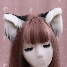 Load image into Gallery viewer, Clearance - Furry Cat Ears Hair Pins
