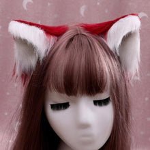 Load image into Gallery viewer, Clearance - Furry Cat Ears Hair Pins
