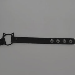 CLEARANCE -  Gothic Kitty Adjustable Choker