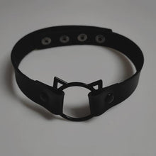 Load image into Gallery viewer, CLEARANCE -  Gothic Kitty Adjustable Choker
