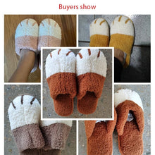 Load image into Gallery viewer, Playful Meow - Family Paws Cotton Slippers- Review
