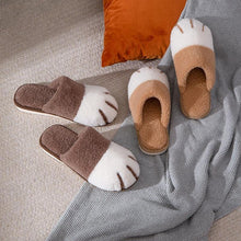 Load image into Gallery viewer, Playful Meow - Family Paws Cotton Slippers- Review
