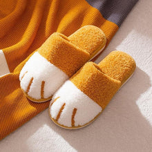 Load image into Gallery viewer, Playful Meow - Family Paws Cotton Slippers- Review
