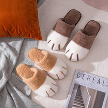 Load image into Gallery viewer, Playful Meow - Family Paws Cotton Slippers- Review
