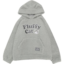 Load image into Gallery viewer, Fluffy Cat Hoodie [With Front Pocket]
