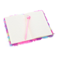 Load image into Gallery viewer, Fluffy Plush Cat Journal
