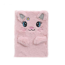 Load image into Gallery viewer, Fluffy Plush Cat Journal
