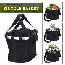 Load image into Gallery viewer, Playful Meow - Foldable Bicycle Basket for Pets- Review
