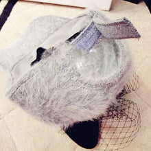 Load image into Gallery viewer, Furry Mesh Cat Ears Hat
